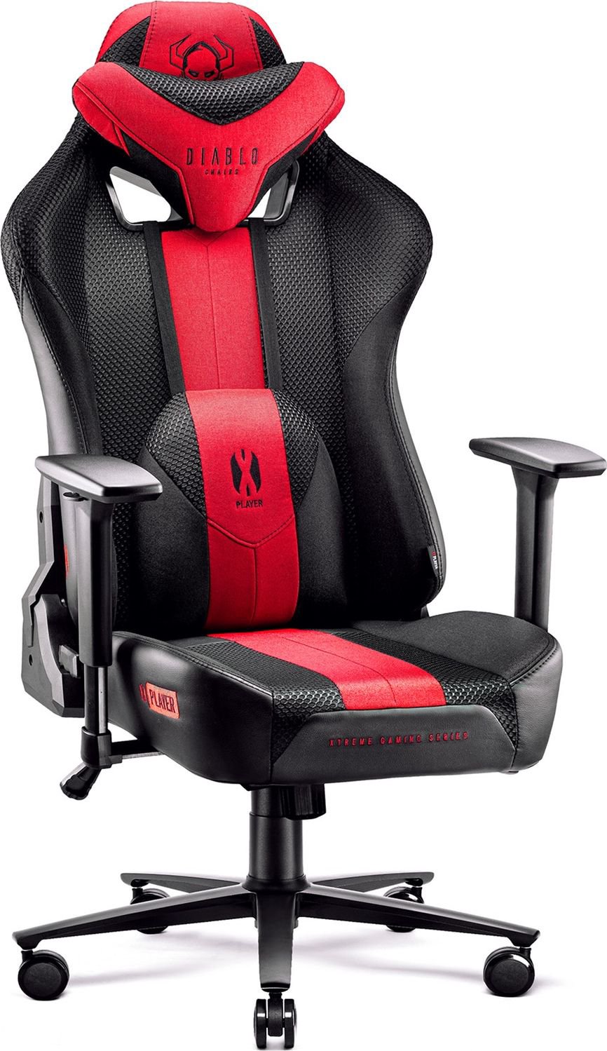 Žaidimų kėdė Diablo X-Player 2.0 Normal Size Antracytowo-Karmazynowy