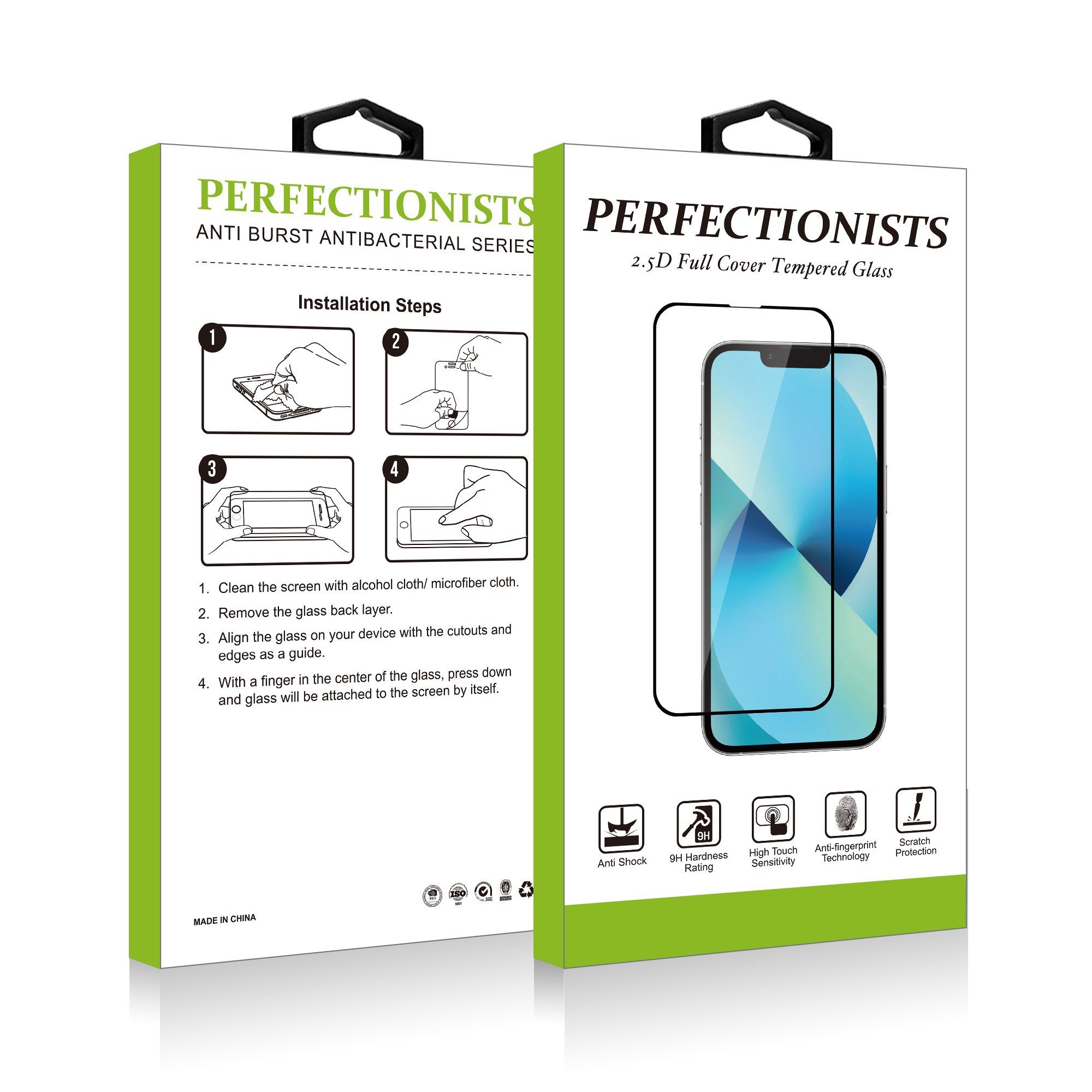 Mob.telefono ekrano apsauga 2.5D Perfectionists Samsung A566 A56 5G juodas