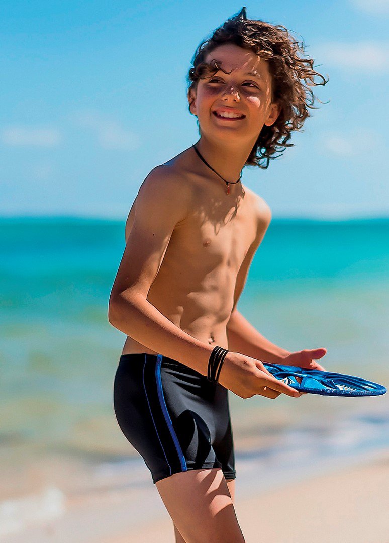 Maud. glaudės boxer bern. BASIC 26563 01 140 black/blue