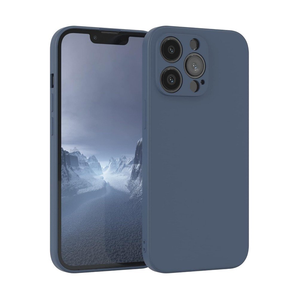 Dėklas Liquid Silicone 1.5mm Xiaomi Redmi A5/Poco C71 tamsiai mėlynas