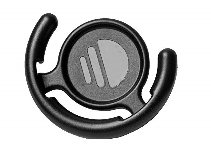 Laikiklis POPSOCKETS, skirtas automobiliui, juodas