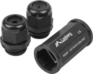 LANBERG AD-RJ45-OS6-IP67 Lanberg RJ45 IN