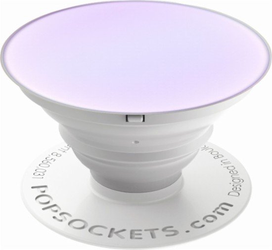 Telefono laikiklis POPSOCKETS, prilimpantis prie telefono nugarėlės, Color Chrome Mermaid White