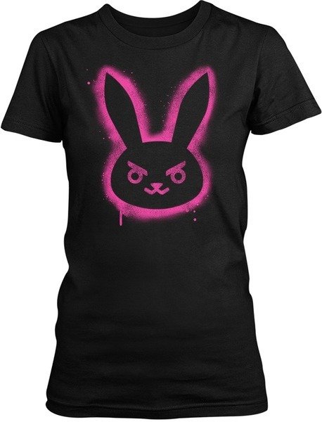 Marškinėliai TSHIRT OVERWATCH D.VA SPRAY L