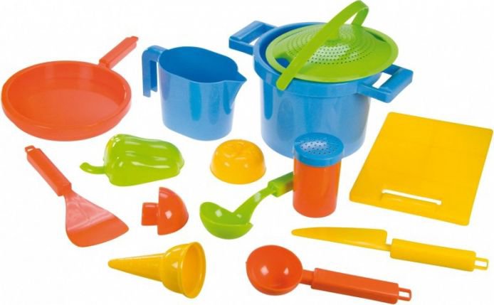 Lena Sand set - Kitchenware, 14 elements