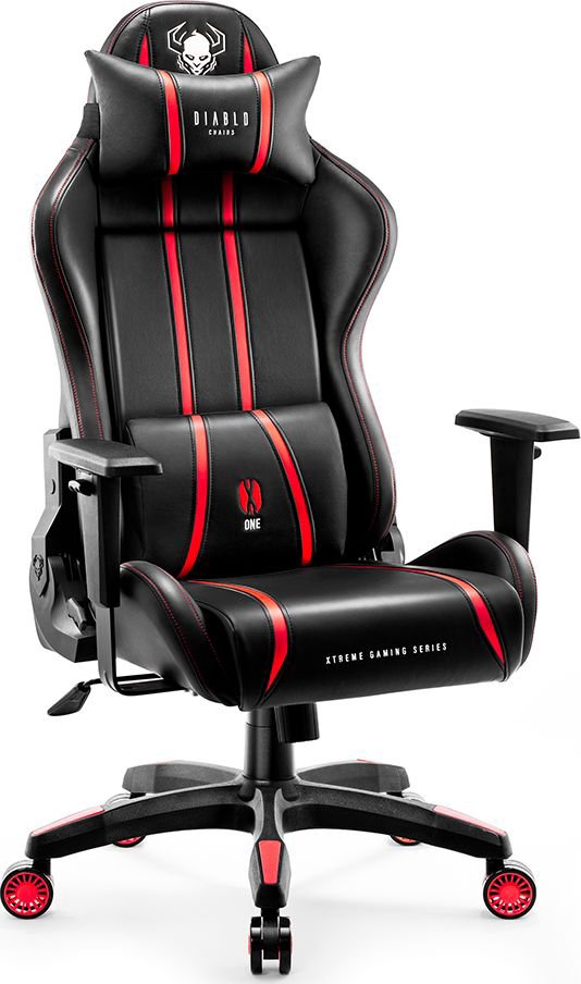 Žaidimų kėdė Diablo X-One 2.0 King Size juoda-raudona