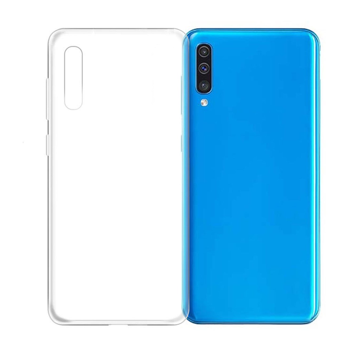 Dėkliukas JUST MUST Galaxy A70  nugarelė, skaidri