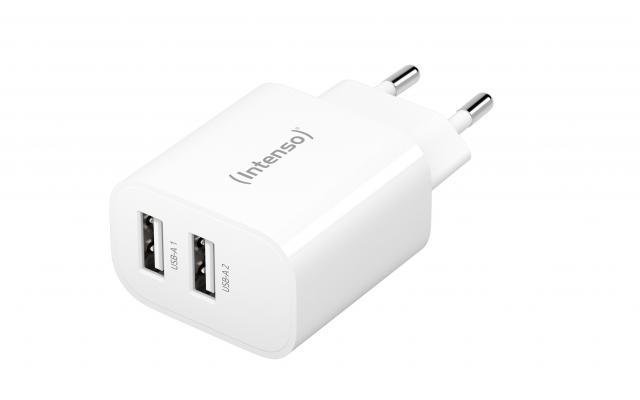 Įkroviklis INTENSO POWER ADAPTER 2XUSB-A/7802412