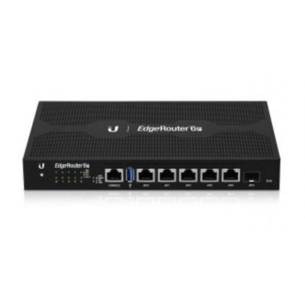 Maršrutizatorius Ubiquiti EdgeRouter 6P Ethernet (RJ-45) ports, 4-Core MIPS64 Ubiquiti EdgeRouter 6P