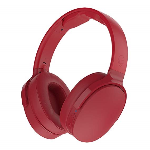 Ausinės SKULLCANDY Hesh 3, gaubiančios ausis, belaidės, raudonos