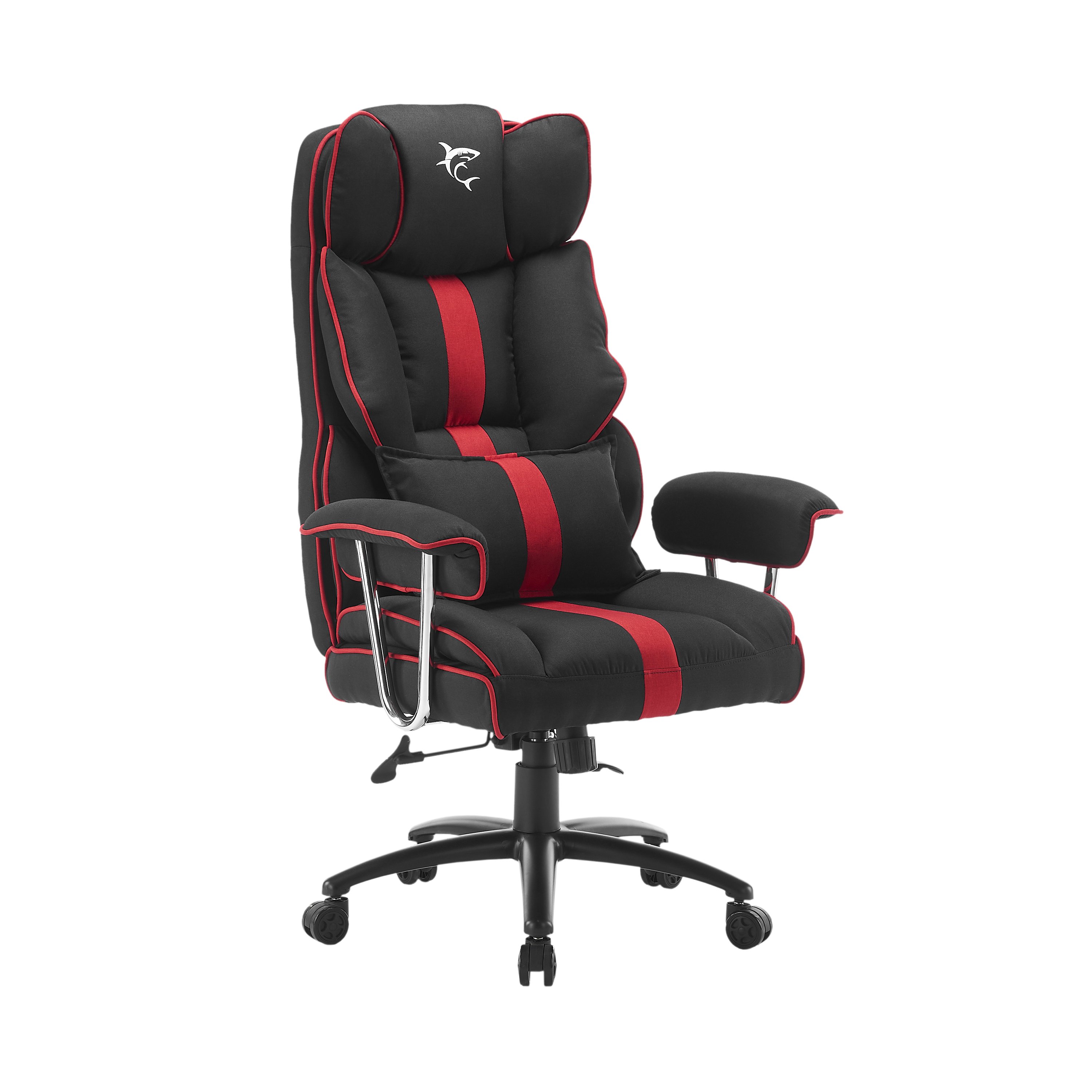 aidim k d White Shark LE MANS Gaming black red Topocentras