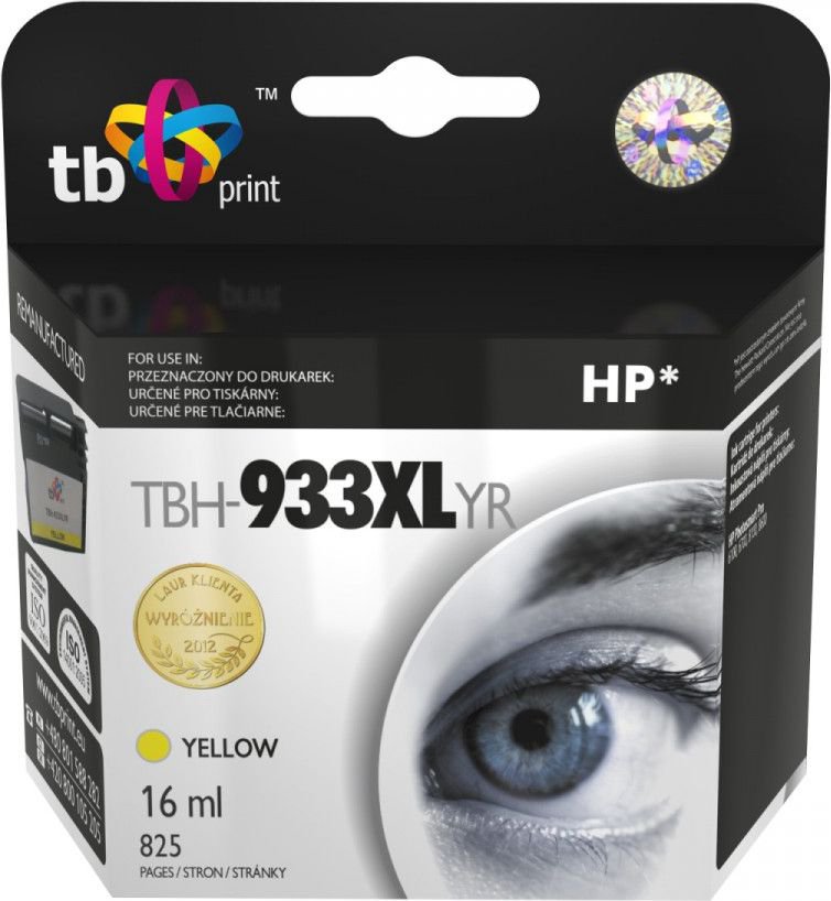 Ink TB Print TBH-933XLYR ink (HP CN056AE) Yellow - Topocentras