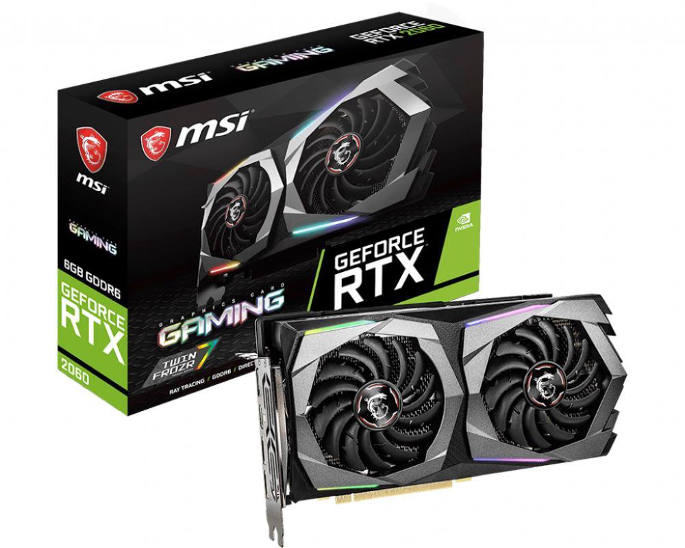 Vaizdo plokštė MSI RTX2060GAMING6G
