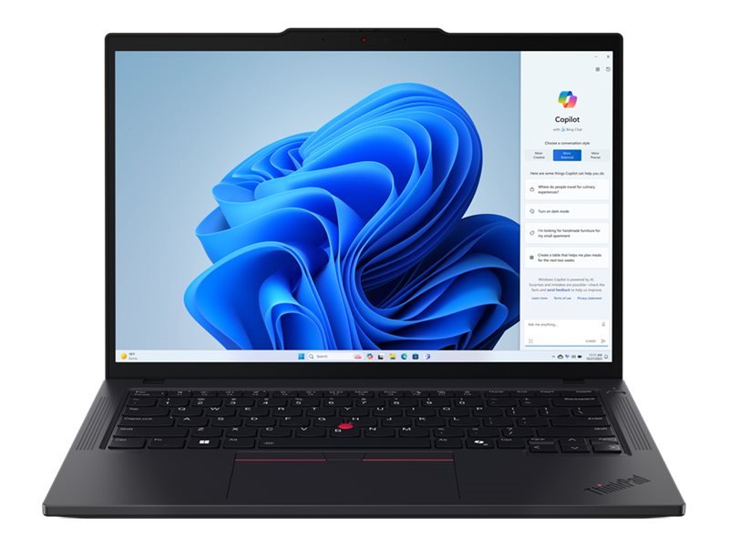 Nešiojamas kompiuteris Lenovo ThinkPad T14  Black  14 "  IPS  WUXGA  1920 x 1200 pixels  Anti-