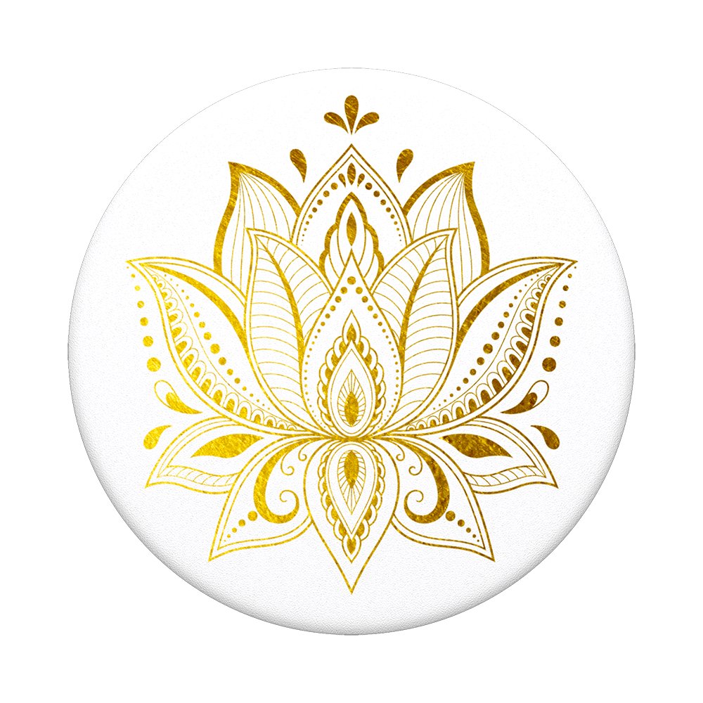 Telefono laikiklis POPSOCKETS, prilimpantis prie telefono nugarėlės, Golden Prana / Gen2