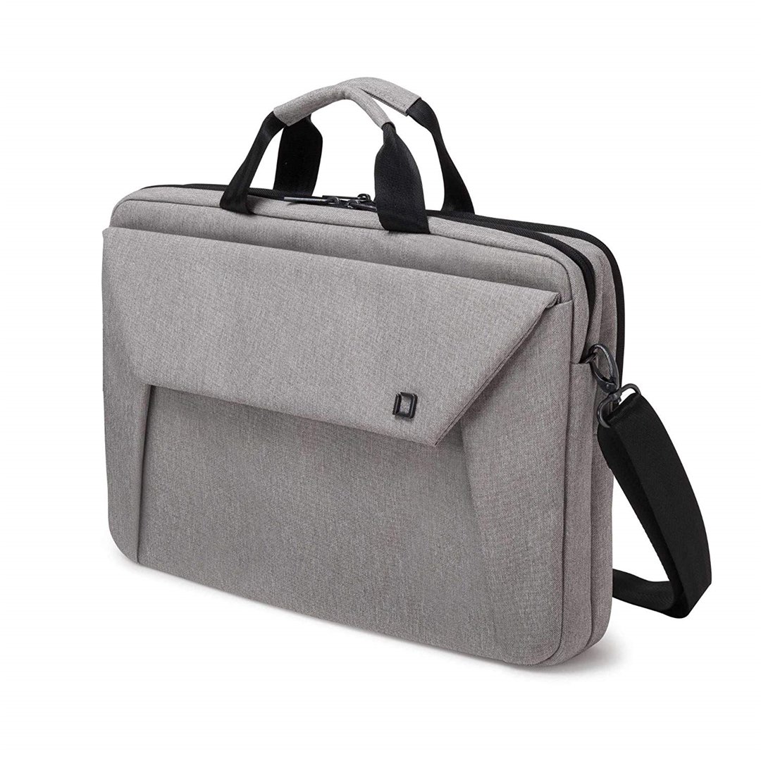 Krepšys DICOTA Plus EDGE, 14"-15,6", šviesiai pilkas / D31523