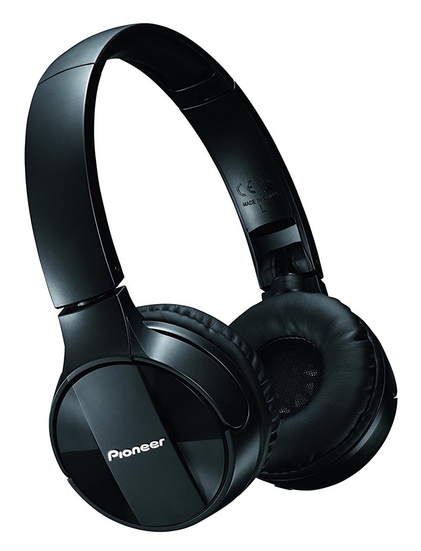 Ausinės PIONEER SE-MJ553BT-K ant ausų, belaidės, juodos