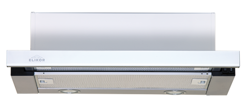 Garų surinktuvas ELIKOR INTEGRA GLASS White 60X-400-R2H