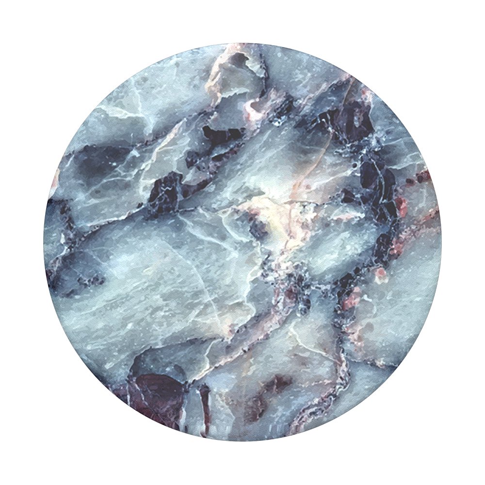 Telefono laikiklis POPSOCKETS, prilimpantis prie telefono nugarėlės, Blue Marble / Gen2