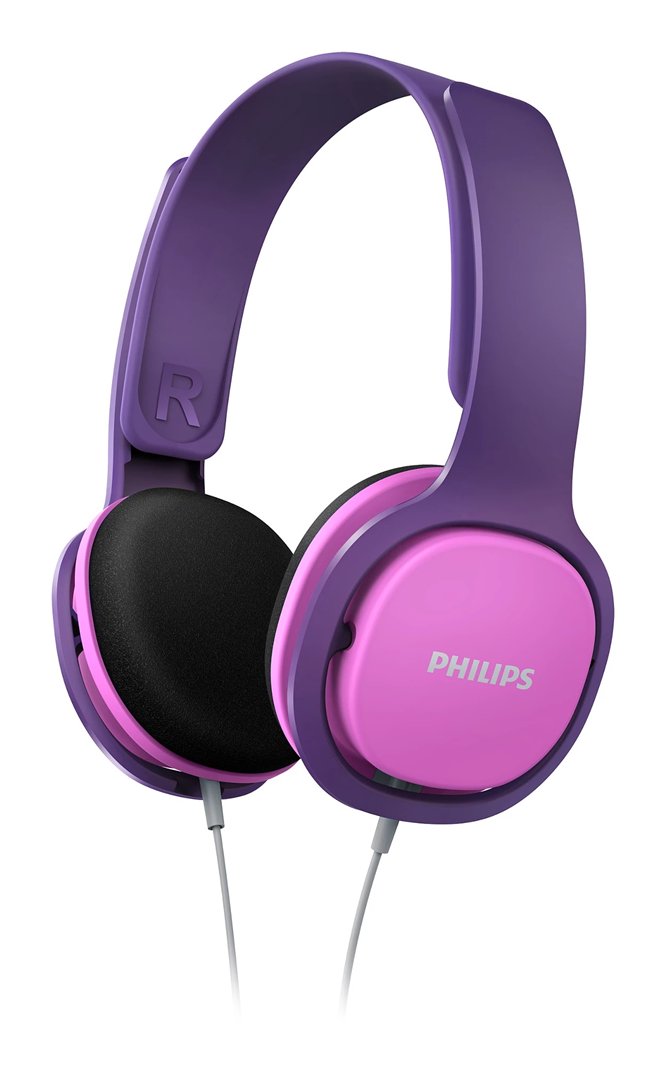PHILIPS Kids headphones SHK2000PK On-ear Pink & purple