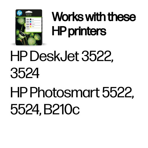 Rašalinė HP 364 CMYK Ink Cartridge Combo 4-Pack