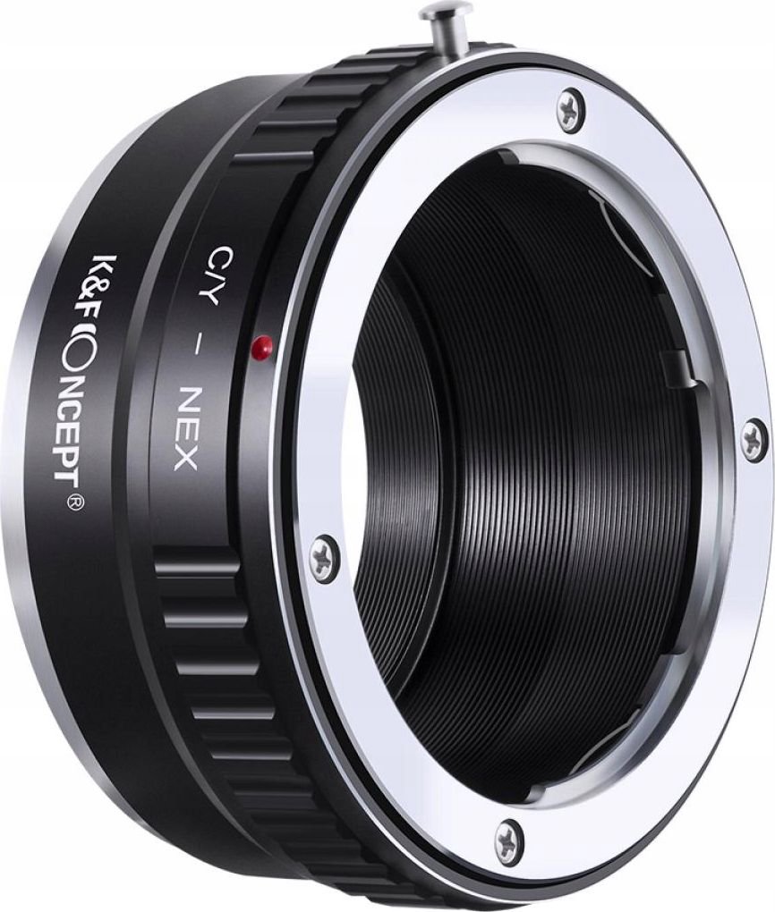 Adattatore Obiettivo Contax Yashica C/Y Per Canon EOS (5D II/III, 650D, 7D) - AF EMF