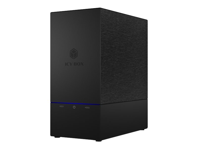 ICY BOX IB-RD3621-C31 External 2 bay RAID enclosure for 2x 2.5inch or 3.5inch SATA drives