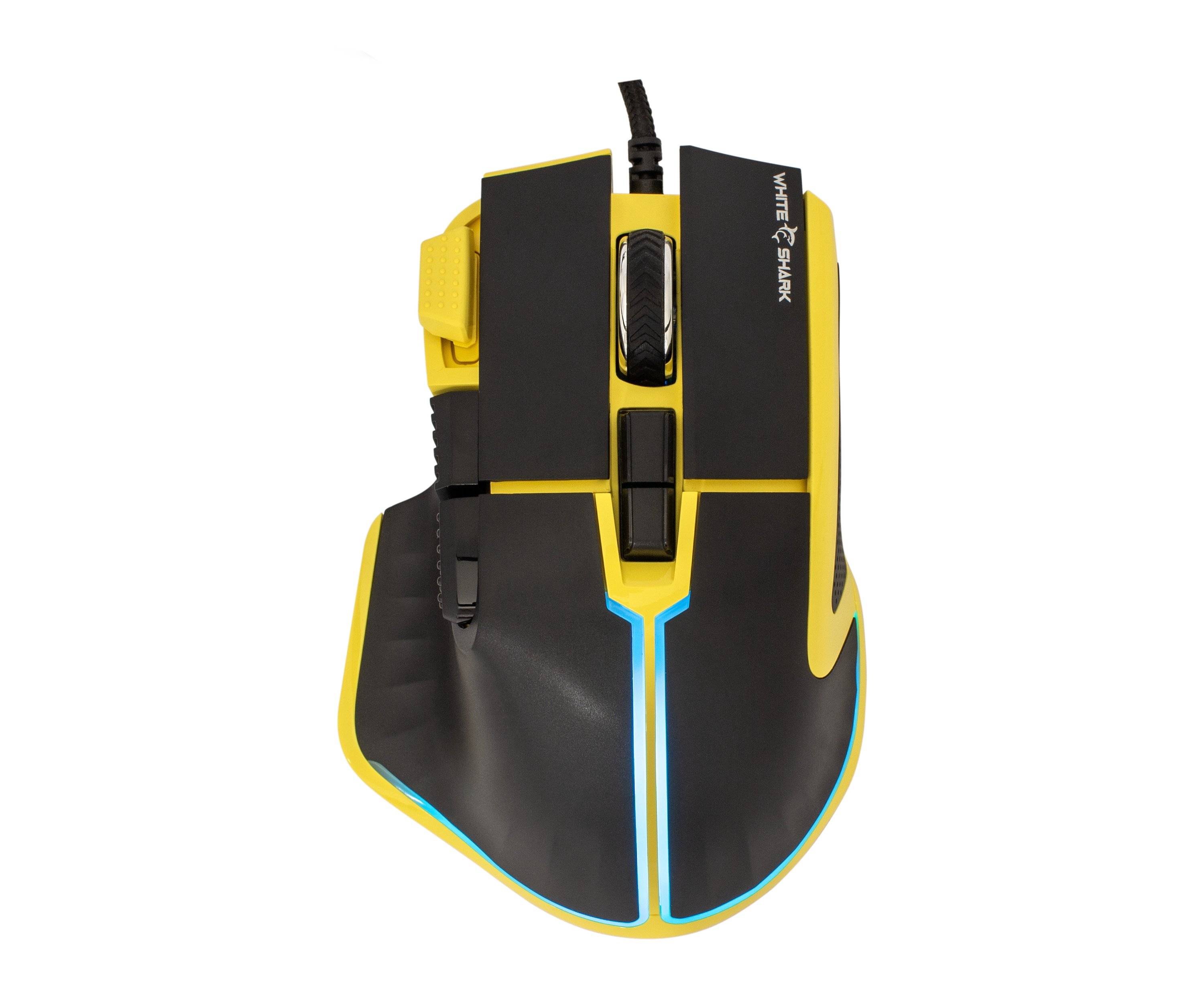 Pelė White Shark GM-9006 MARROK,yellow