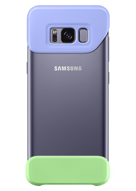 Dėkliukas SAMSUNG Galaxy S8 Plus, nugarėlė, violetinė