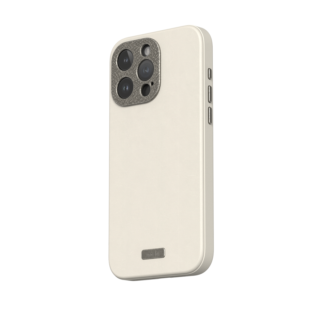 Moshi Napa for iPhone 15 Pro Max - Eggnog White