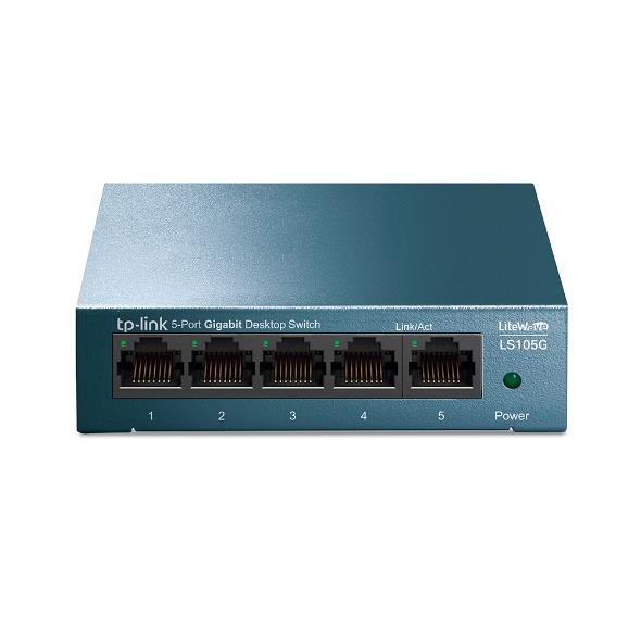 Komutatorius TP-LINK  Desktop Network Switch  LS105G  Unmanaged  Desktop  Power supply type Ext