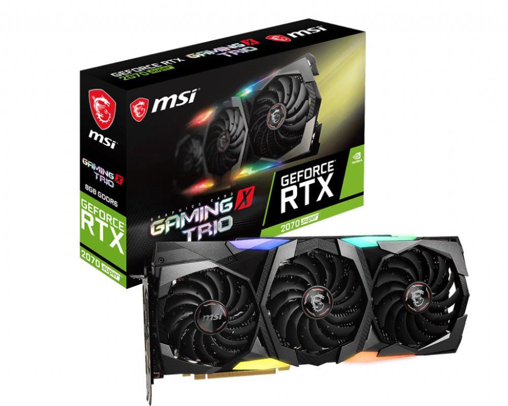 Vaizdo plokštė MSI RTX2070SUPERGAMXTRIO
