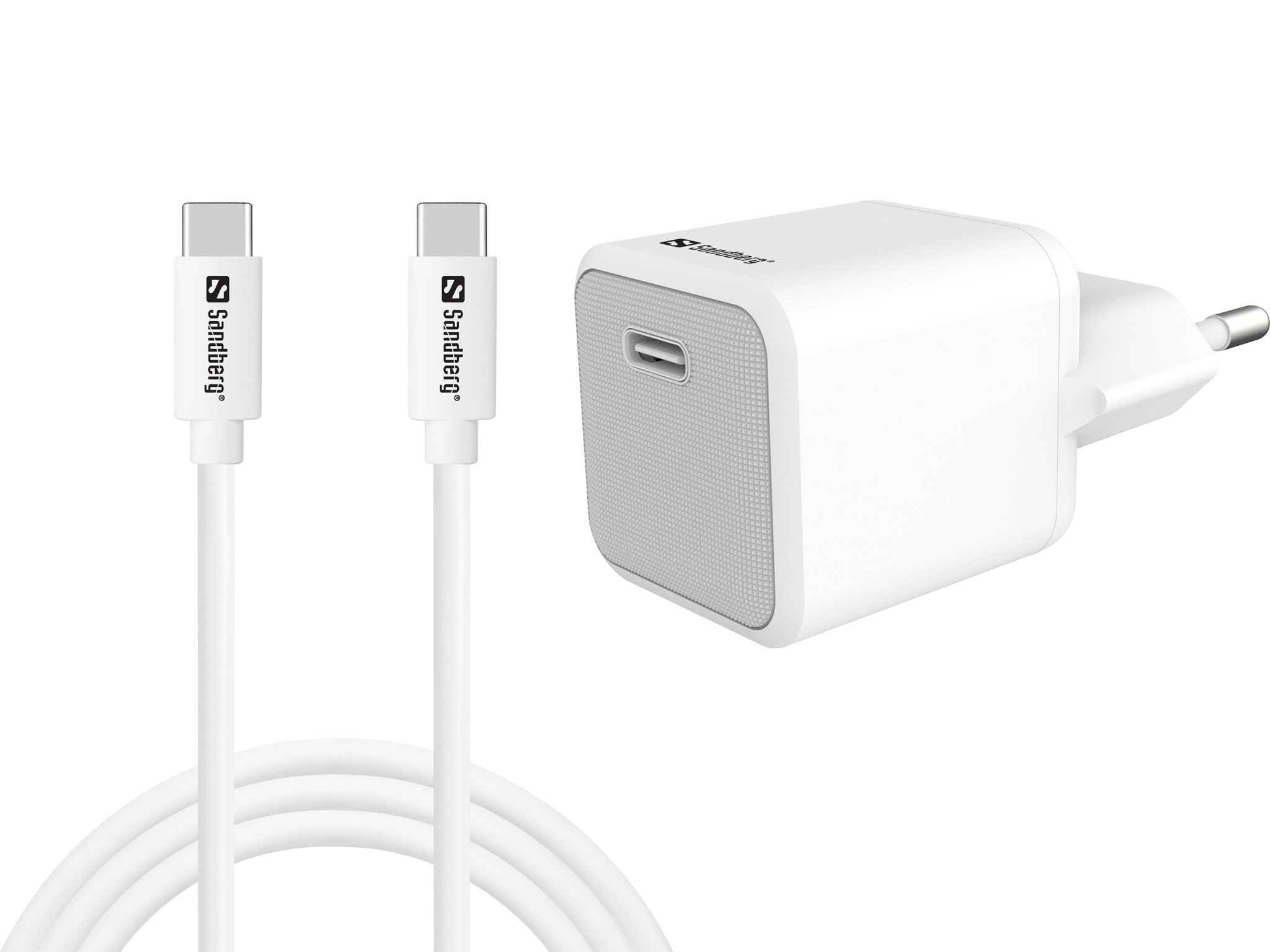 Sandberg 441-58 USB-C 20W Charger + cable 1M