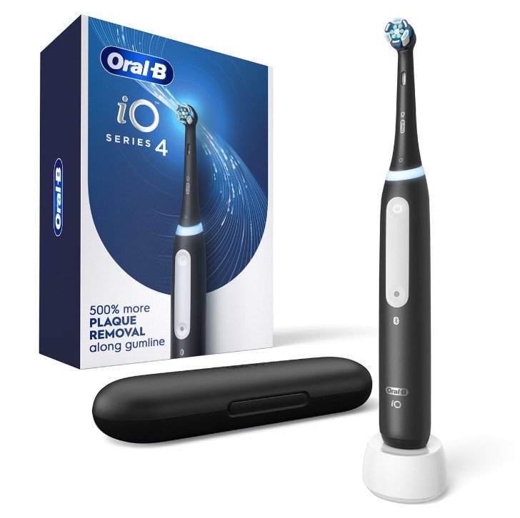 Elektrinis dantų šepetėlis Oral-B iO4 Series Matt Black