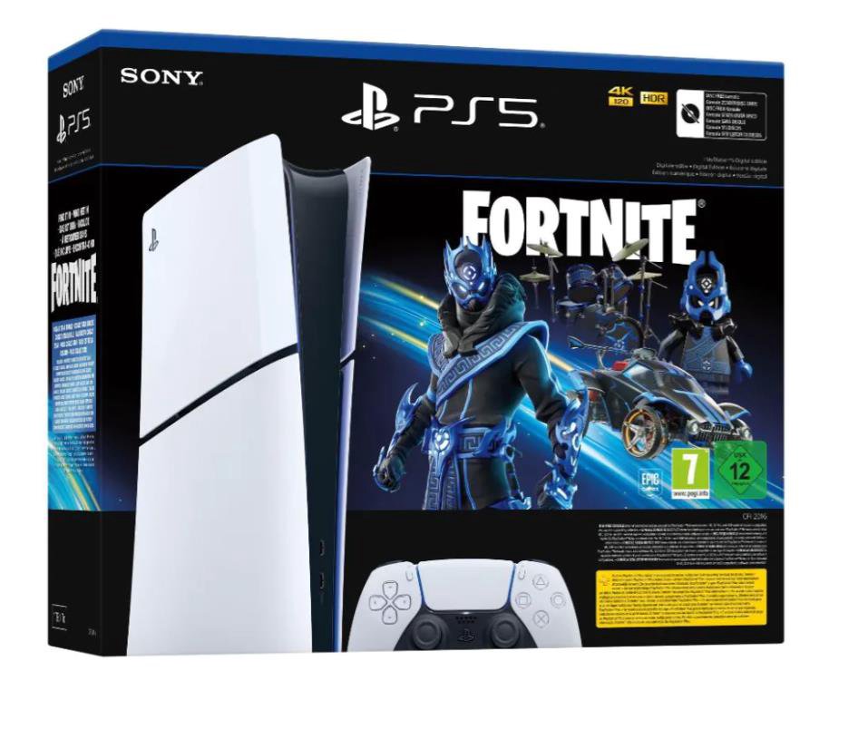 Sony Playstation 5 Digital Edition Slim + Fortnite