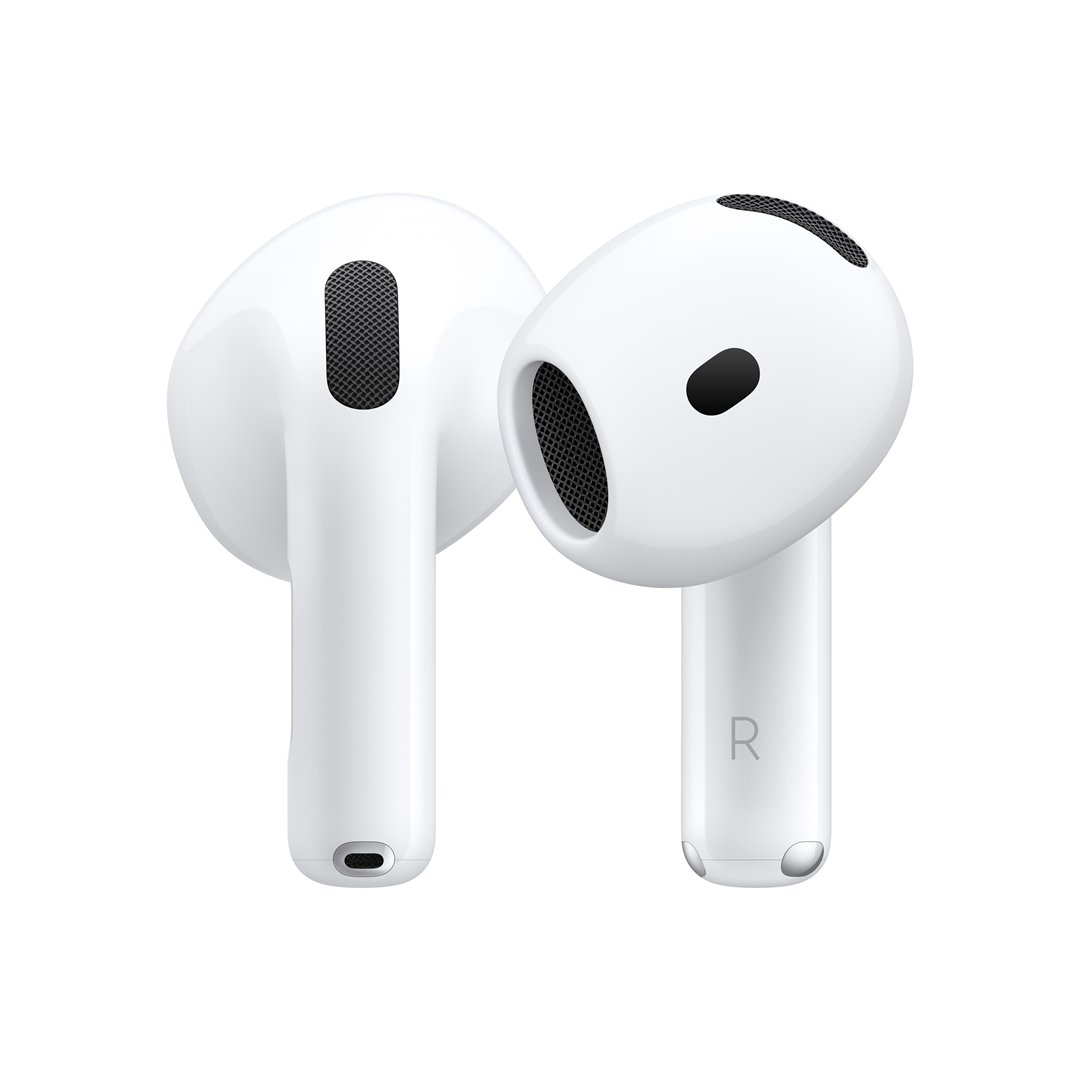 Ausinės APPLE AirPods 4, belaidės, baltos