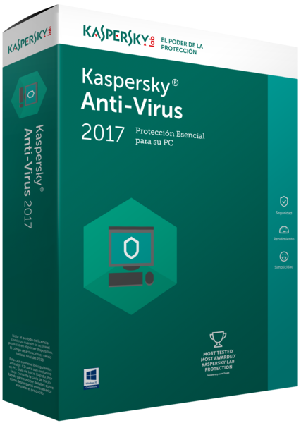 Antivirusinė programa KASPERSKY 2017 2PC NEW (nauja), 12 mėn