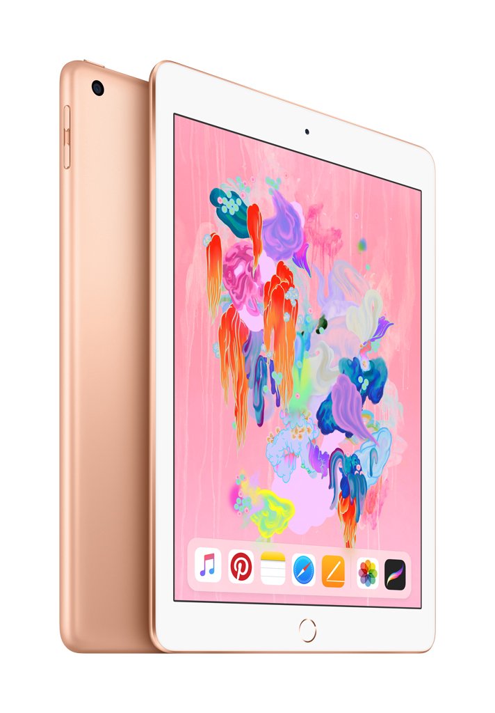 Planšetinis kompiuteris APPLE iPad Wi-Fi + Cell 128GB Gold 6th gen