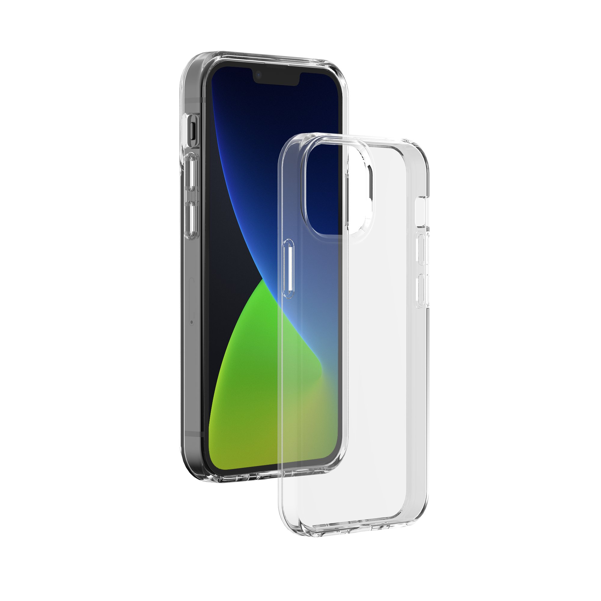 Apple iPhone 14 Plus Silicone Cover By BigBen Transparent