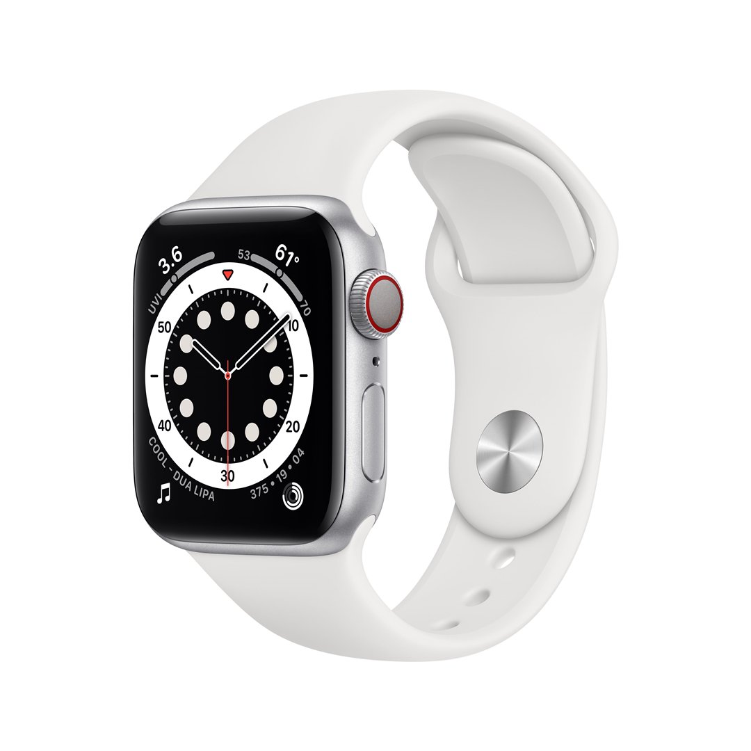 I manusis laikrodis APPLE Watch 6 GPS Cellular 44mm Silver