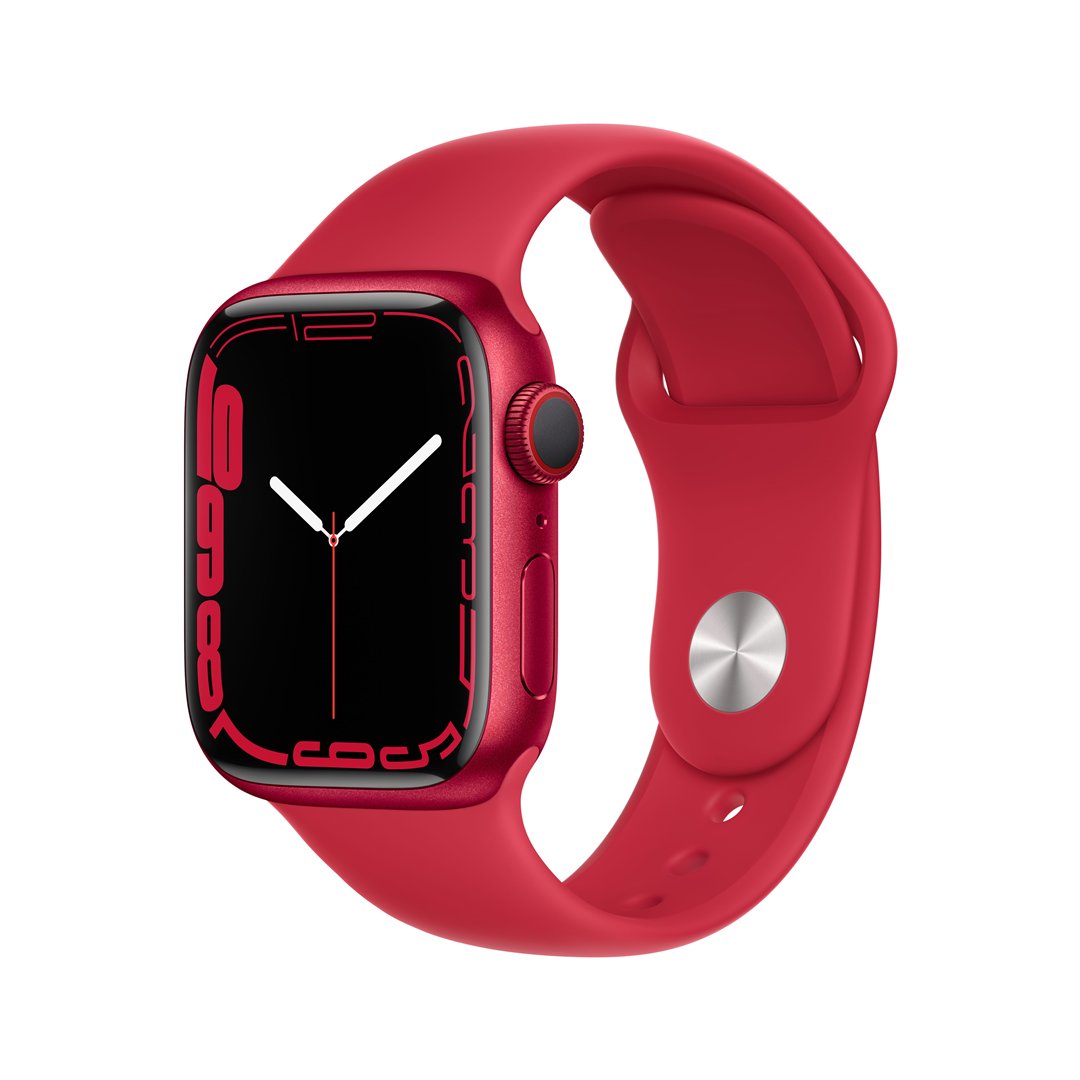 Išmanusis laikrodis APPLE Watch 7 GPS + Cellular 45mm PROD. RED 