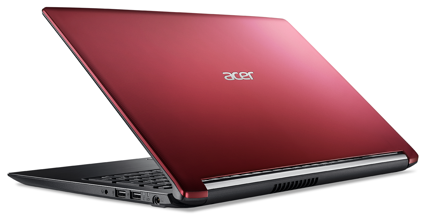 Nešiojamas kompiuteris ACER Aspire 5 A515-51G i3-6006U/4/128GB SSD/MX130 2GB/Win/Red
