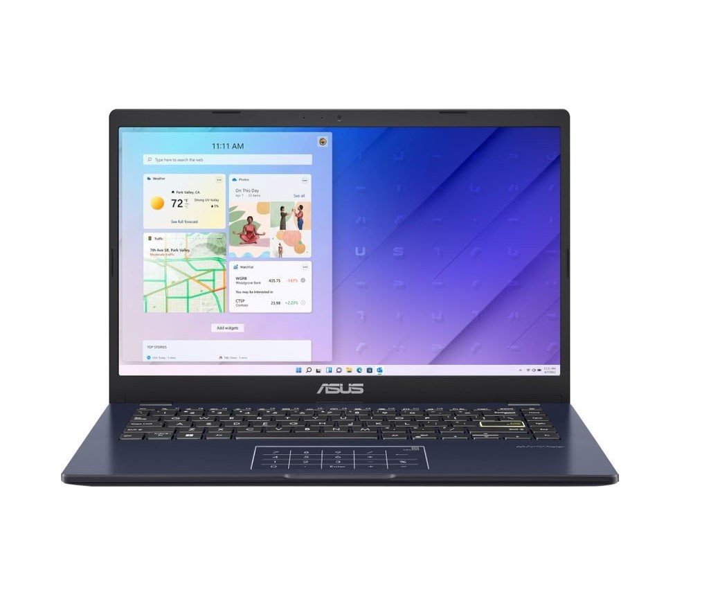 Nešiojamas kompiuteris ASUS VivoBook Go E410 14 N6000/4/64GB eMMC + 256GB SSD/W11