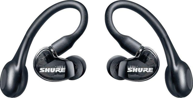 Shure AONIC 215 SE21DYBK+TW2-EFS - ausinės į ausis su vienu garsiakalbiu ir Bluetooth adapteriu