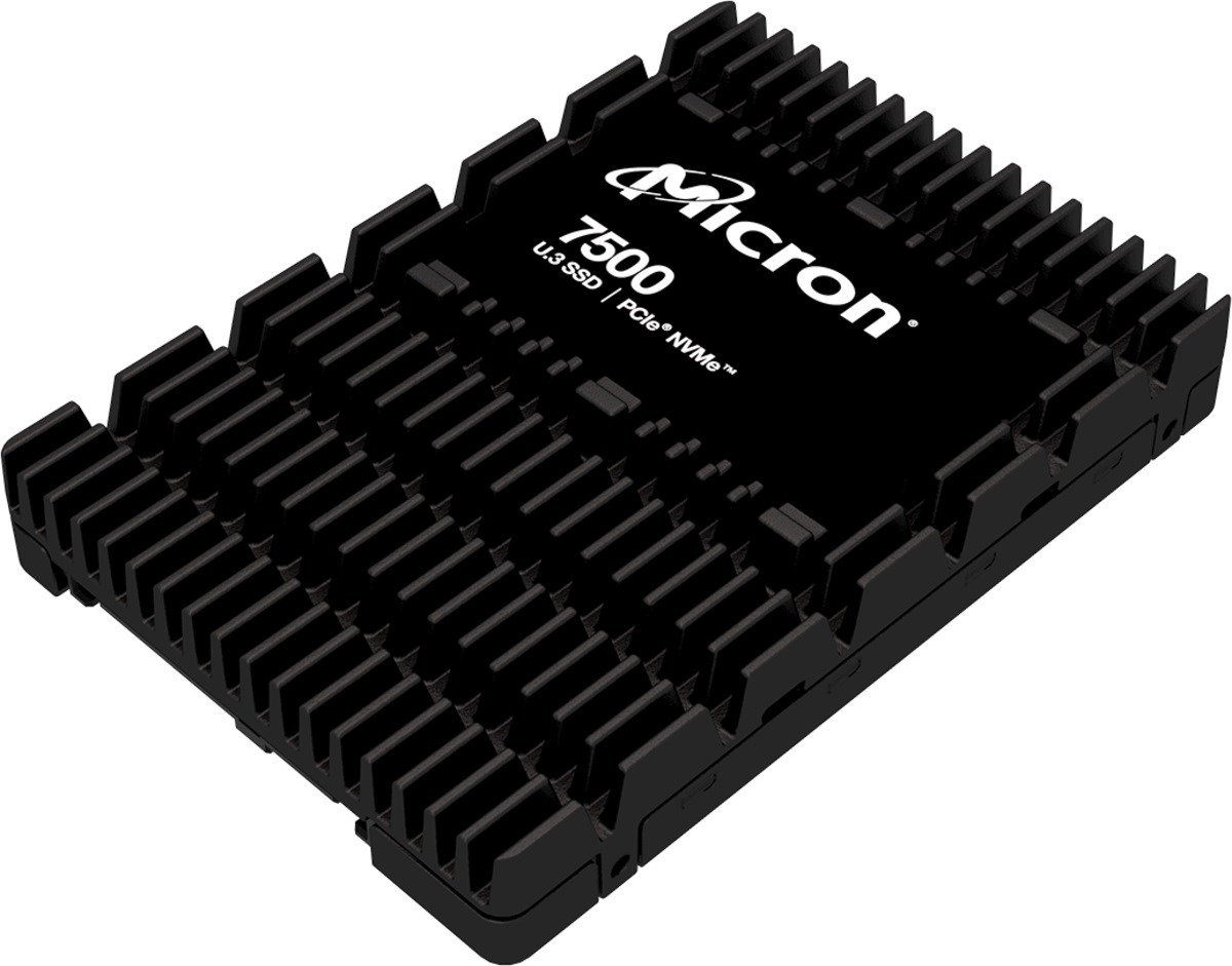 SSD Micron 7500 PRO 1.92TB U.3 (15mm) NVMe PCI 4.0 MTFDKCC1T9TGP-1BK1DABYYR (DWPD 1) TCG