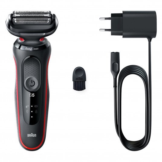 Barzdaskutė BRAUN 51-R1000s Red