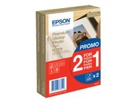 Epson photo paper 10x15 Premium Glossy 255g 2x40 sheets