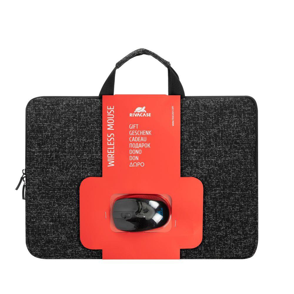 Kompiuterio krepšys + kompiuterio pelė RIVACASE Bundle