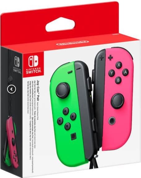 Žaidimų pultas NINTENDO Switch Joy-Con Pair, Neon Green
