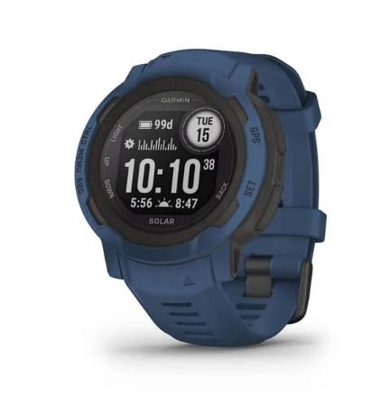 【正規品】 2 Instinct GARMIN laikrodis Sportinis Solar Blue Tidal 時計
